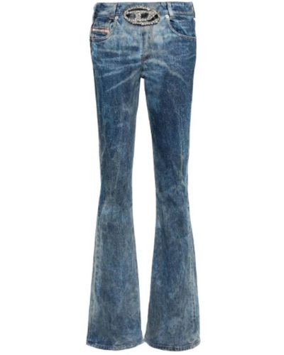 DIESEL Boot-Cut Jeans - Blue