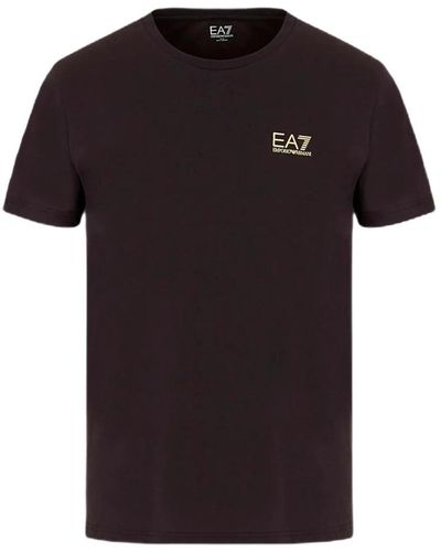 EA7 Magliette uomo nera - Nero