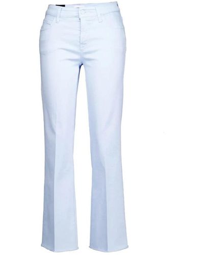 Cambio Cropped Trousers - Blue