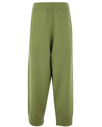 Extreme Cashmere Joggers - Green