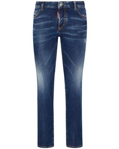 DSquared² Dunkelblaue slim fit jeans