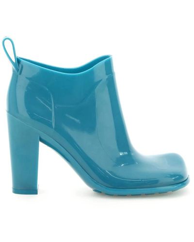 Bottega Veneta Shoes > boots > heeled boots - Bleu