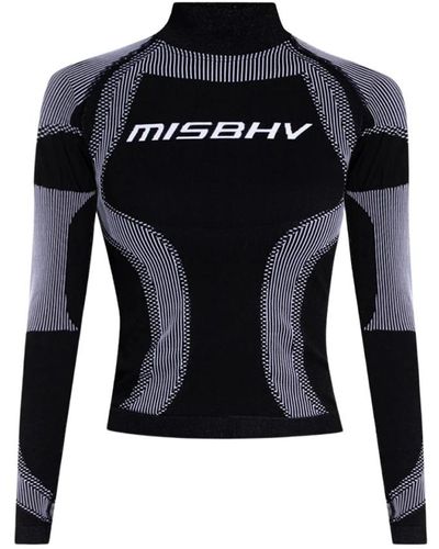 MISBHV Sport active classic long-selled top - Negro