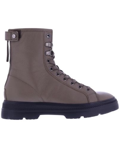 Woolrich Shoes > boots > lace-up boots - Marron