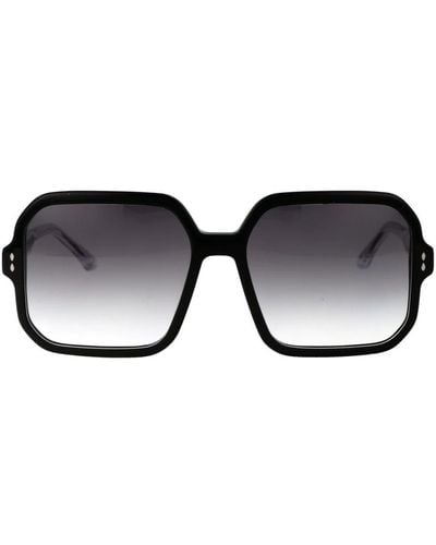 Isabel Marant Stylische sonnenbrille im 0163/s - Schwarz