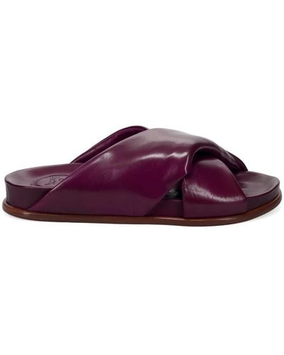 Lorenzo Masiero Shoes > flip flops & sliders > sliders - Violet