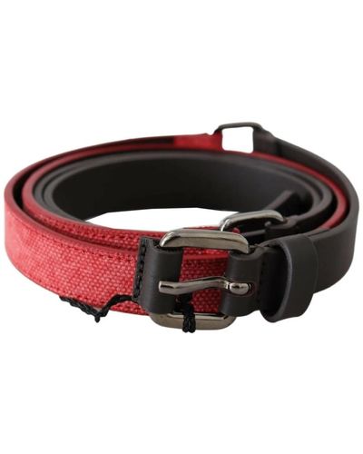CoSTUME NATIONAL Belts - Red