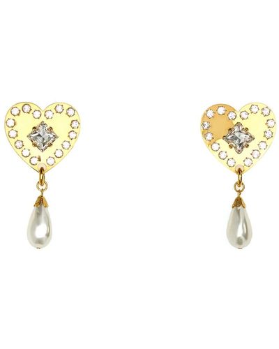 Alessandra Rich Accessories > jewellery > earrings - Métallisé