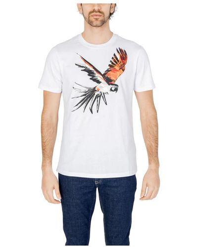 Antony Morato T-shirt frühling/sommer kollektion baumwolle - Weiß
