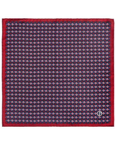 Giorgio Armani Accessories > pocket scarves - Violet