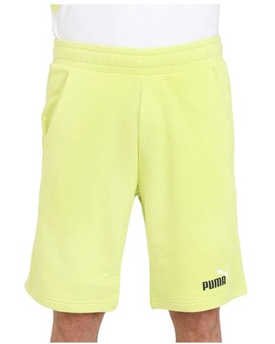 PUMA Casual shorts - Gelb
