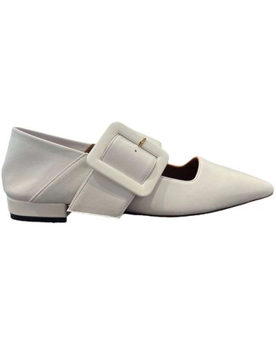 L'Autre Chose Shoes > flats > ballerinas - Blanc