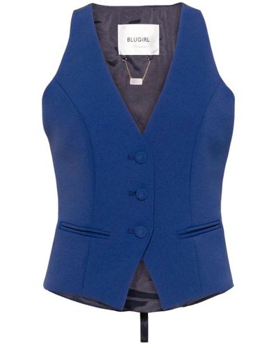 Blugirl Blumarine Jackets > vests - Bleu