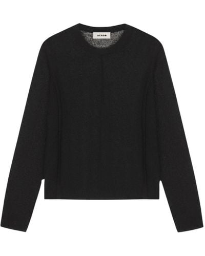 Aeron Knitwear > round-neck knitwear - Noir
