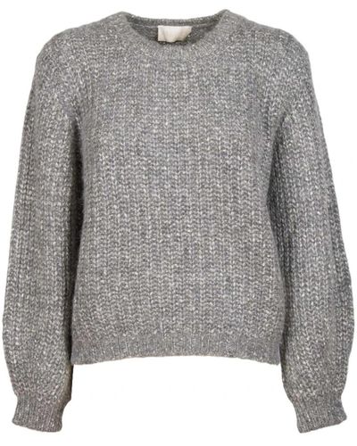iBlues Knitwear > round-neck knitwear - Gris