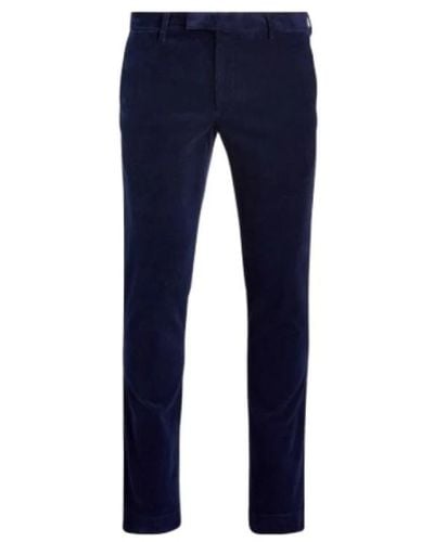 Polo Ralph Lauren Trousers > slim-fit trousers - Bleu