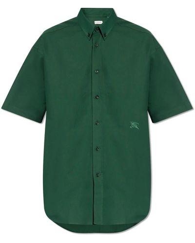 Burberry Besticktes hemd - Grün