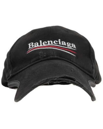 Balenciaga Caps - Black
