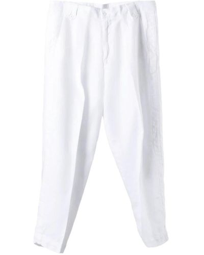 Costumein Wide Trousers - White