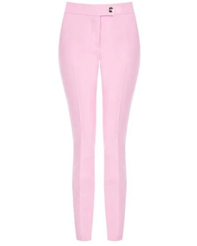 Rinascimento Slim-Fit Trousers - Pink