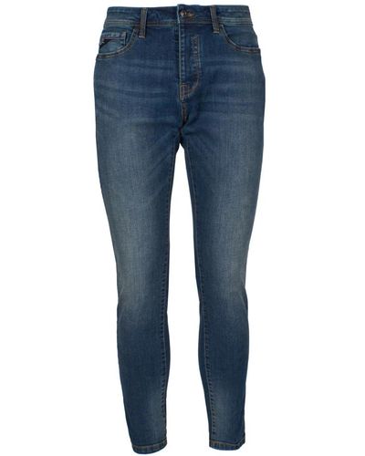 Yes-Zee Jeans slim-fit - Blu
