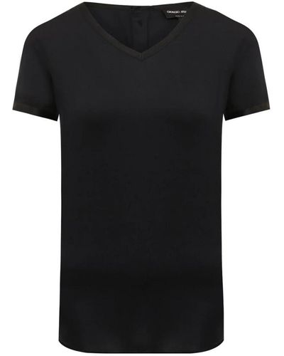 Giorgio Armani Camisetas - Negro