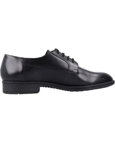 Geox Shoes > flats > business shoes - Noir