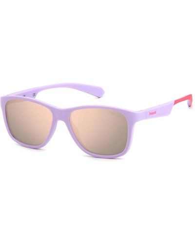 Polaroid Matte violette sonnenbrille - Pink