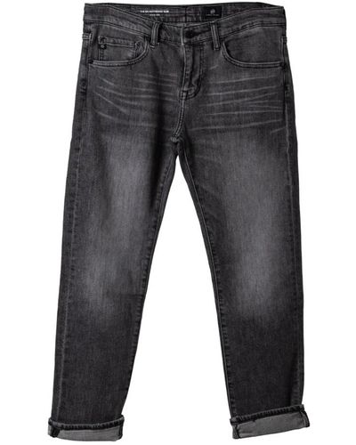 AG Jeans Straight Jeans - Gray