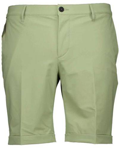 ALBERTO Grüne bermuda-shorts