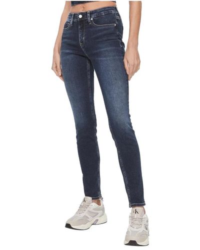Calvin Klein Blaue denim urban style jeans