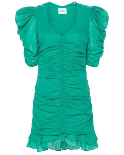 Isabel Marant Vestito verde in cotone organico