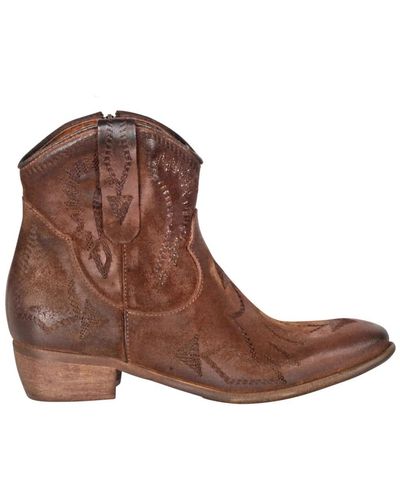 Zoe Cowboy boots - Braun