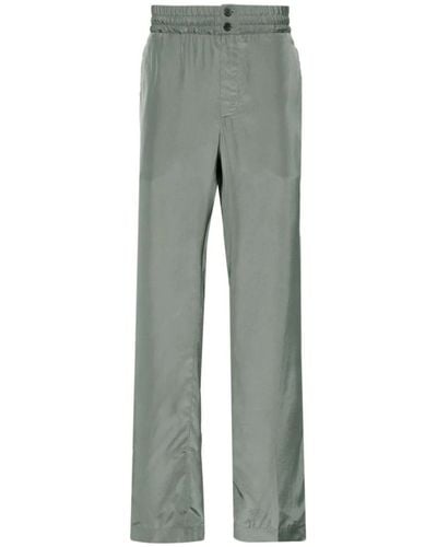 Dries Van Noten Straight Trousers - Grey