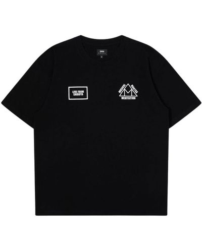 Edwin Tops > t-shirts - Noir