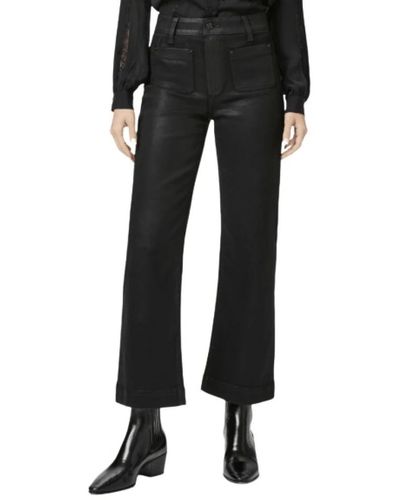 PAIGE Trousers > cropped trousers - Noir