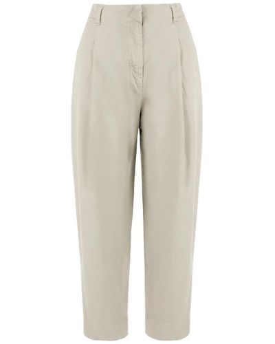 Bomboogie Tapered Trousers - Natural