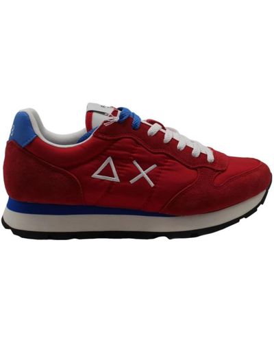 Sun 68 Trainers - Red