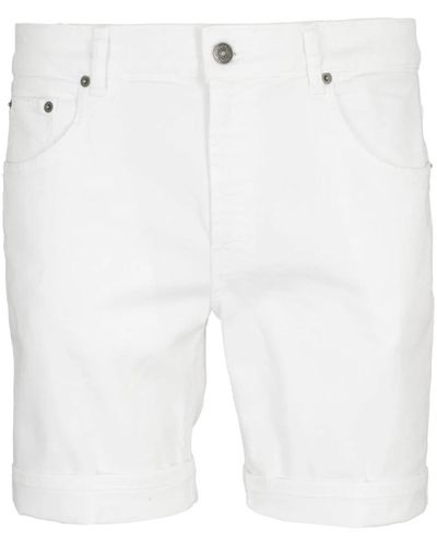 Dondup Stylische denim-jeans für männer - Weiß