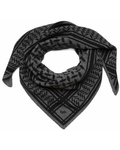 Lala Berlin Patterned scarf - Nero