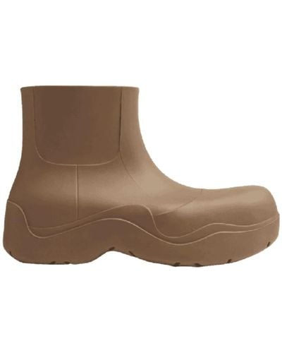 Bottega Veneta Shoes > boots > rain boots - Marron