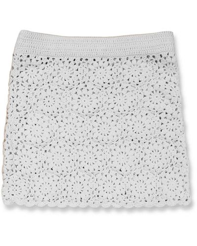 Mc2 Saint Barth Short skirts - Blanco
