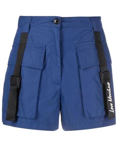 Love Moschino Shorts - Azul