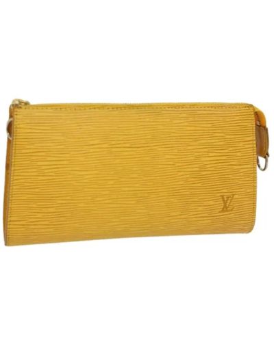 Louis Vuitton Borsa accessori louis vuitton in pelle gialla - Giallo