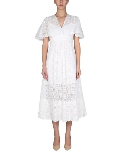 Anna Molinari Midi Dresses - White