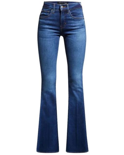 Veronica Beard Flared Jeans - Blue