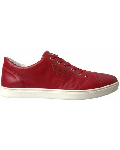 Dolce & Gabbana Shoes > sneakers - Rouge