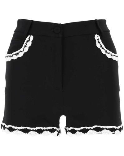 Moschino Shorts cortos - Negro