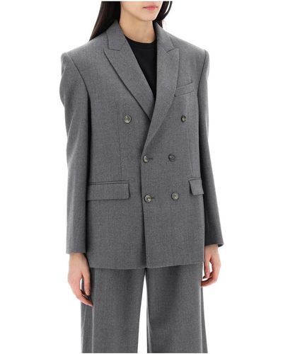 Wardrobe NYC Jackets > blazers - Gris