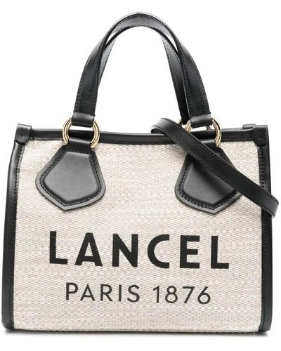 Lancel Natürlich schwarze sommer tote strandtasche